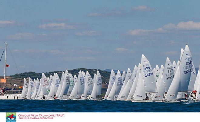 2015 Snipe World Championship - Day 1 © Matias Capizzano http://www.capizzano.com